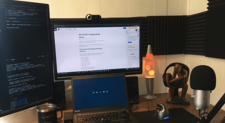 Laptop and Monitor Setup Ideas » My Perfect Setup
